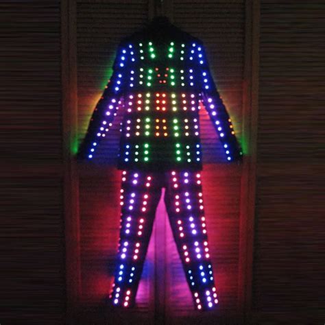 Hot Sale Colorful LED Costume Clothes Festive Party Supplies Luminous