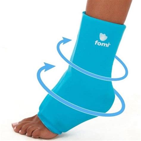 FOMI Hot Cold Ankle And Foot Gel Ice Sleeve Flexible Expandable In Foot Cramps Cold
