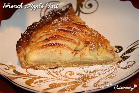 French Apple Tart Cuisinicity