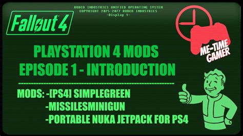 Intro To Mods Missilesminigun Jetpack Fallout 4 Ps4 Mods