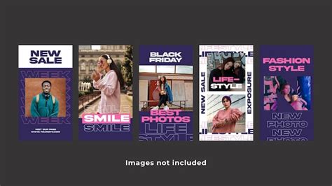 Premium Psd Streetwear Instagram Stories