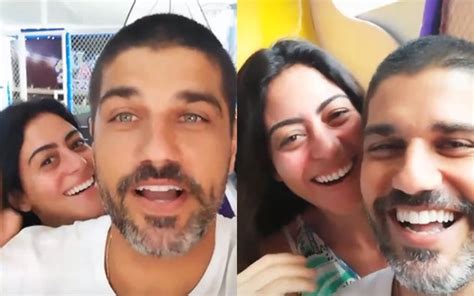 Carol Castro E Bruno Cabrerizo Se Divertem Em Piscina De Bolinhas