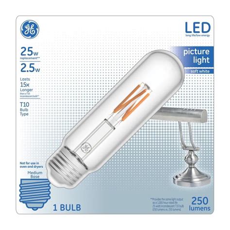 Ge Led 25 Watt Eq Soft White Led Tube Light Bulb At