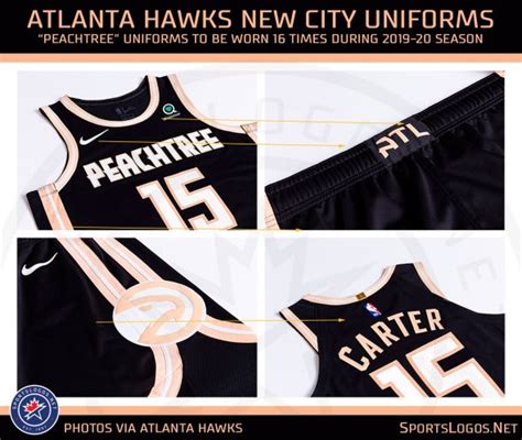 Atlanta Hawks Unveil New Peachtree “City Edition” Uniform – SportsLogos ...