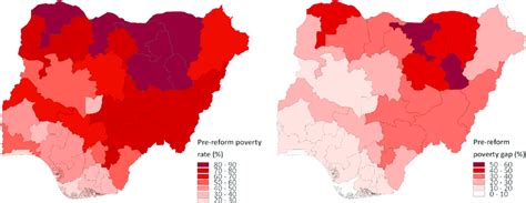 Pre Reform Poverty Left Headcount Rates Of People Living In Absolute