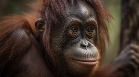 Orangutans Have Been Listed As Endangered Species Globally Background, Picture Of Orangutan ...