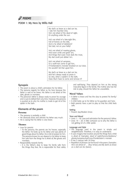 Solution Modul Aktiviti Pintar Bestari English Form 2 Literature