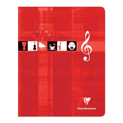 Cahier De Musique Et Chant Clairefontaine X Pages