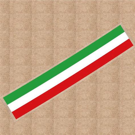 Italy Flag Car Sticker Vinyl Decal Car Sticker Truck Car Window Bumper ...