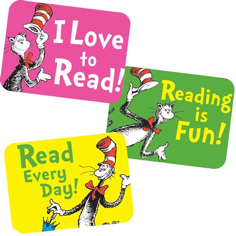 Dr Seuss™ Cat In The Hat Reading Success Stickers