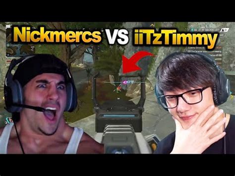 Iitztimmy Team Vs Nickmercs Team In Algs Scrims Nickmercs Is Better