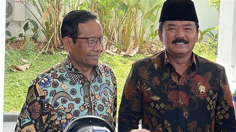 Mahfud Md Sambut Baik Dan Puji Hadi Tjahjanto Pak Hadi Sangat Cakap