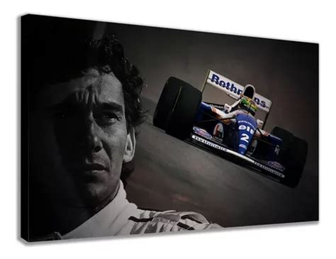 Marco De Pared Para Coche Willians Ayrton Senna Workroom MercadoLibre