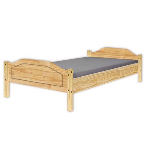 Karlo Wooden Double Bed In Natural Oak Sale