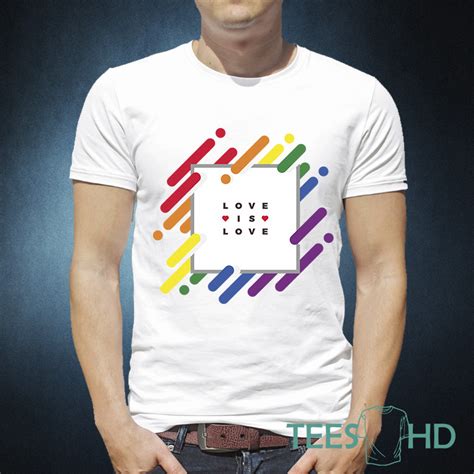 Love Is Love Shirt Cute Gay Gay Shirt Gay Rainbow Shirt Gay Pride Outfit Lesbian Shirt