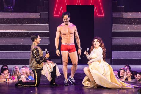 Watch Jason Tam Bonnie Milligan More In Complete Opening Number From Broadway Bares Xxx