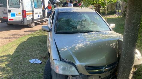 Terrible Palazo En Pico Joven Alcoholizado Perdi El Control Del Auto