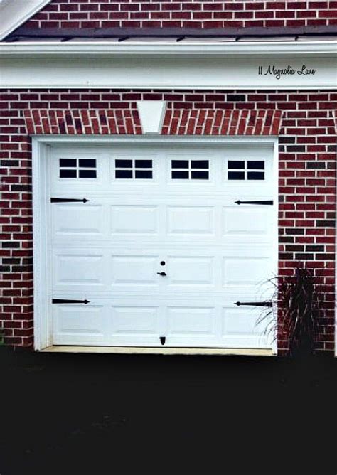 Add Instant Curb Appeal with Faux Carriage Garage Doors | 11 Magnolia Lane