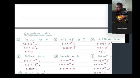 O Leveligcse Physics Mayjune 23 Lecture 5 Mass Weight And Density Part 2 Youtube