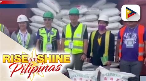 80 K Sako Ng Nakumpiskang Smuggled Sugar Planong Ibenta Sa Mga Kadiwa