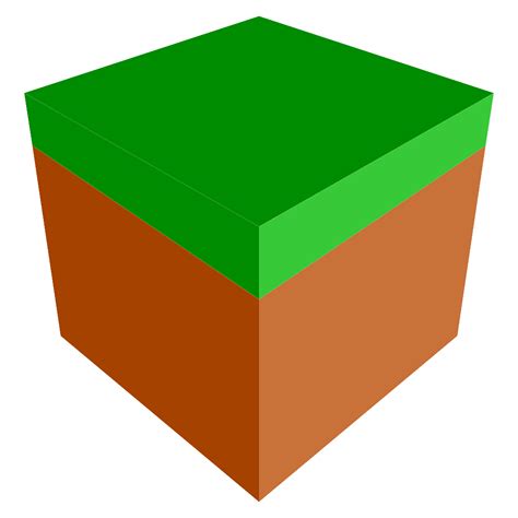 Minecraft bloco básico PNG transparente StickPNG