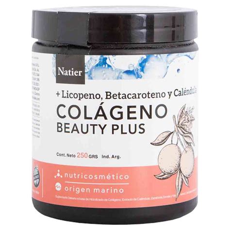 Natier Col Geno Beauty Plus Con Betacaroteno Cal Ndula Y Licopeno En