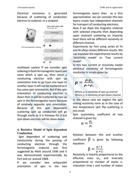 Giant Magnetoresistance And Their Applications Pdf