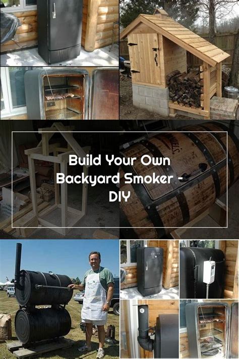 Build Your Own Backyard Smoker – DIY in 2020 | Backyard smokers, Smoker ...