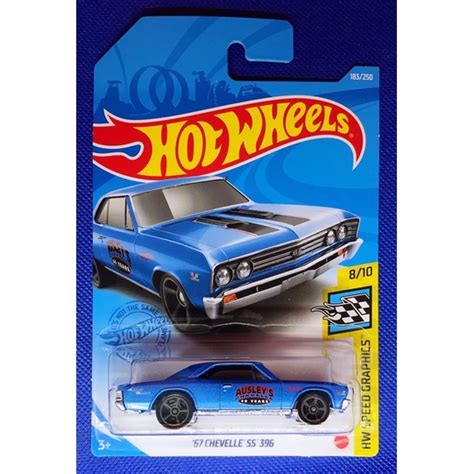 Hot Wheels Chevelle SS L HW Speed Graphics L Blue L Case K Shopee Malaysia