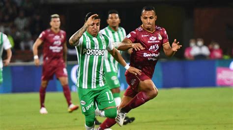 Tolima Vs Nacional Transmisi N Online Por El Partido De La Final De