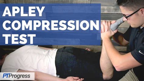 Apley Compression Test Meniscus Damage Special Test Youtube