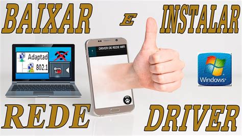 Como Baixar O Driver De Rede Pelo Celular Instalar O Driver Wifi