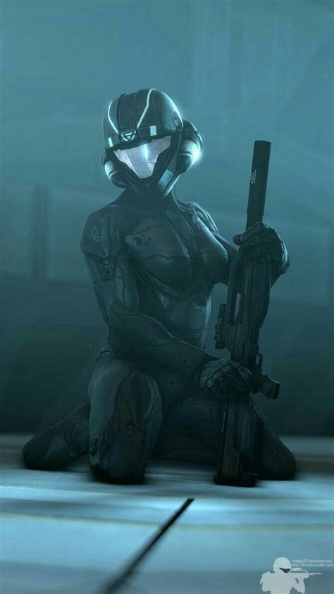 Halo Art Halo Armor Halo Spartan Girls Halo