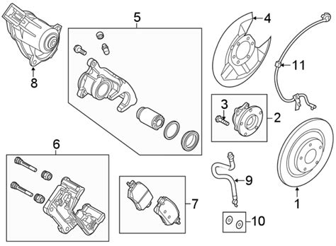 Mazda 3 Caliper Body And Piston Right R Disc Bay02661x