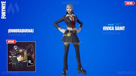 Como Conseguir Nuevo Pack Saint Academy Skin Vivica Saint En Fortnite Martinezjlr Youtube