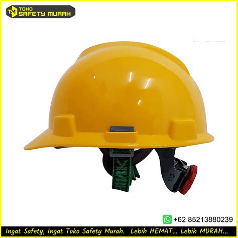 Helm Msa Kuning Helmet Proyek Sni Msa Lokal V Gard Safety Helmet Plus