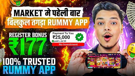 177 Bonus New Rummy App Best Rummy Game To Earn Money 2024 Teen