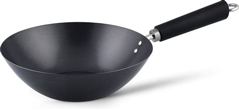 Ken Hom Carbon Steel Wok 27cm Excellence Induction Hobs Suitable