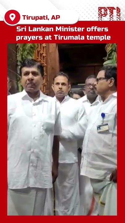 Watch Sri Lankan Minister Wijeyadasa Rajapakshe Offers Prayers At