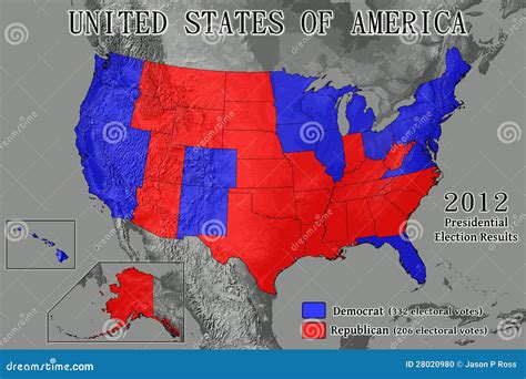 Electoral Maps Vector Illustration 50012446