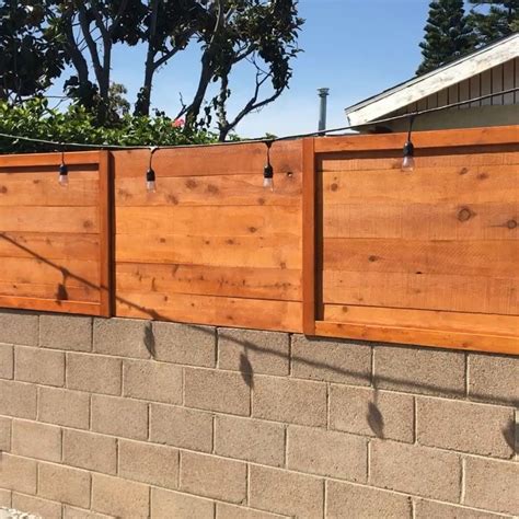 Privacy fence | Outdoor decor, Backyard, Privacy fence