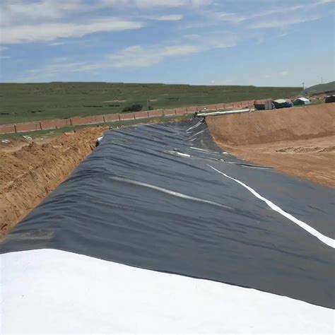 Hdpe Geomembrane Liner For Tailing Dam In Gold Mining China Pond