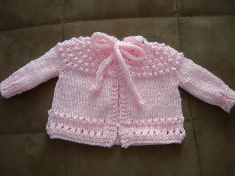 Free Pattern This 5 Hour Baby Sweater Is A Spectacular Pattern That