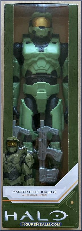 Master Chief Halo 2 With Dual Smgs Halo Infinite Series 3 12 Scale Jazwares Action