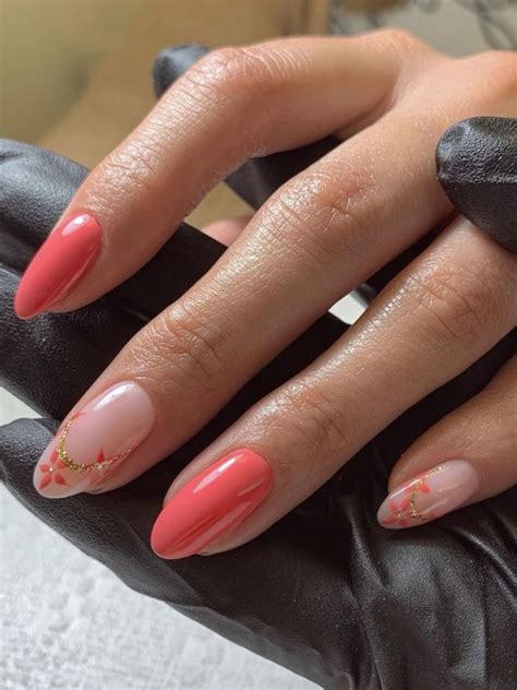 Coral Nail Designs 45 Trendiest Looks And Colors Coral Nails With