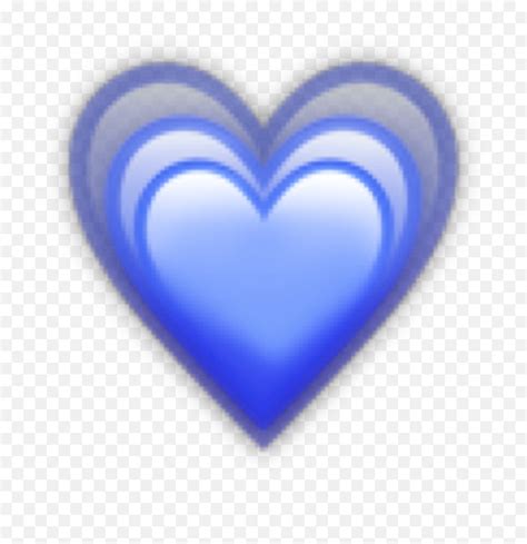 Blue Purple Heart Emoji Hearts Sticker By Girlyheart Beating Emojis