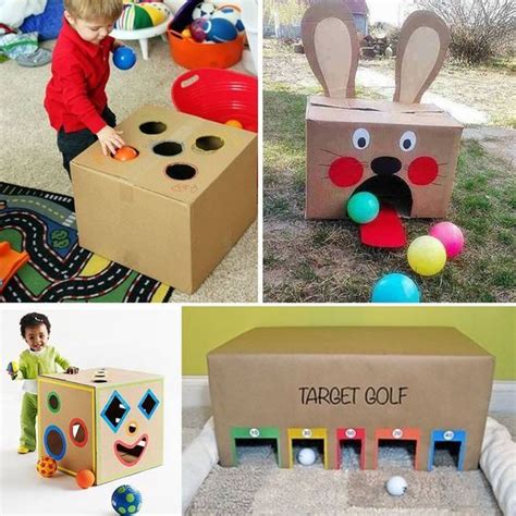 Juegos De Caja Para Niños De Preescolar Juego didÃctico hecho con