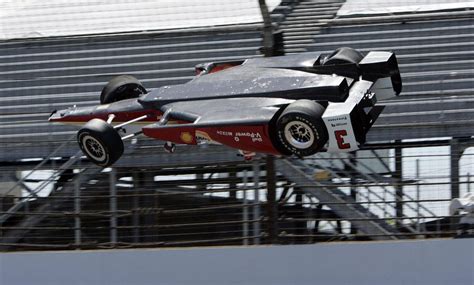 Video Shows IndyCar Going Airborne From Three Angles The Globe And Mail