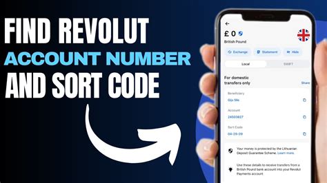 How To Find Revolut Account Number And Sort Code Full Guide YouTube