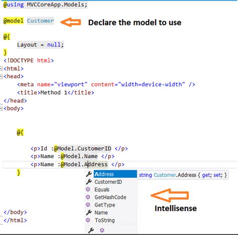 Passing Data From Controller To View In Asp Net Core Mvc Tektutorialshub